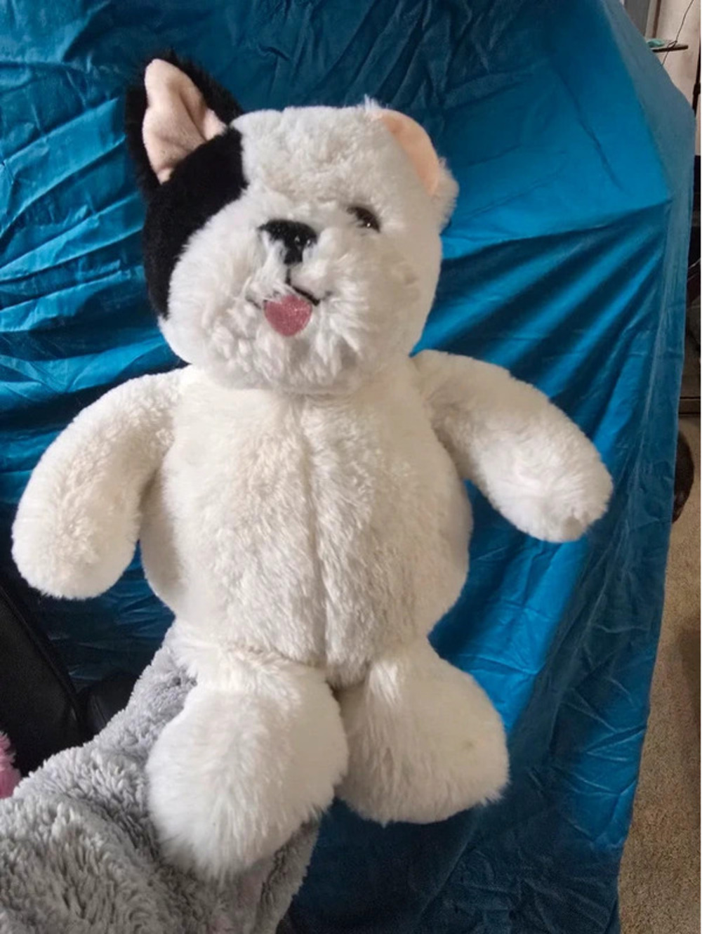 Aroma Home Microwavable 12" Cuddle White Dog Plush With Scent Pouch